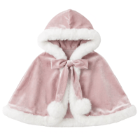 [予約] Pink Rosette Princess Cape