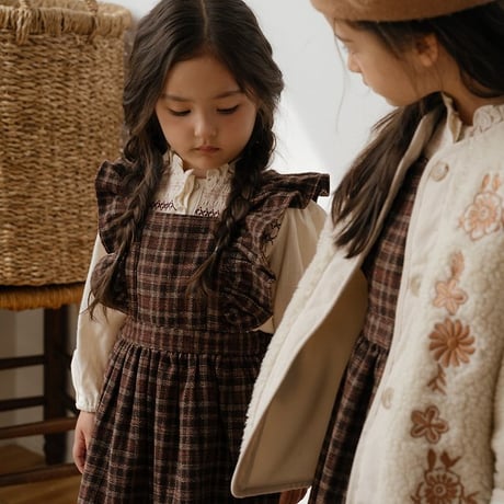 [予約] Solen Suspenders Dress/ OREN by Hibyebebe