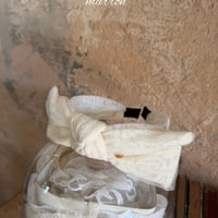 [予約] Anna Headband/ marron