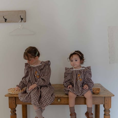 [予約] Madeleine Embroidery Suit/ OREN by Hibyebebe