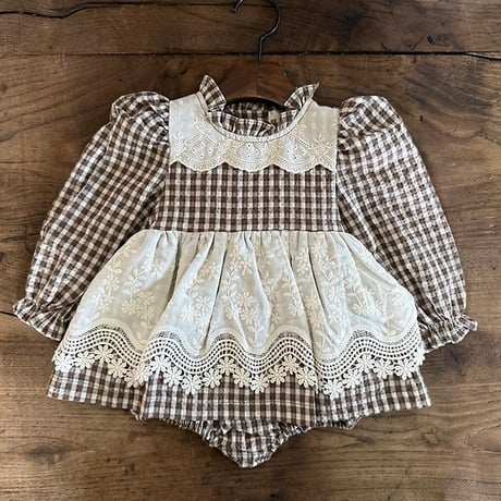 [予約] Cocobell Apron Suit/ OREN by Hibyebebe