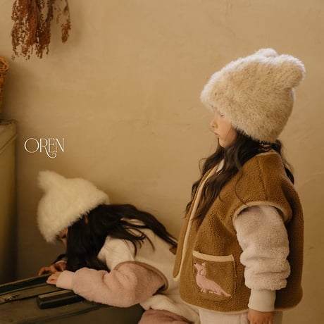 [予約] Monceau Dumble Vest/ OREN by Hibyebebe