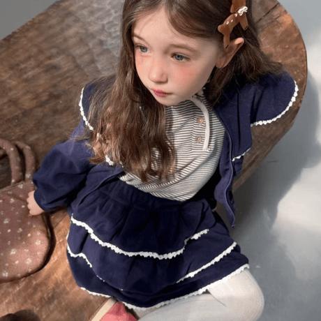 [予約] Marie Striped T-shirt/ aiai