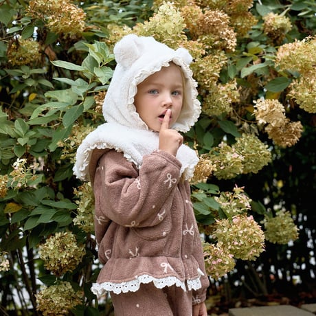 [予約] Mini cape/ marron