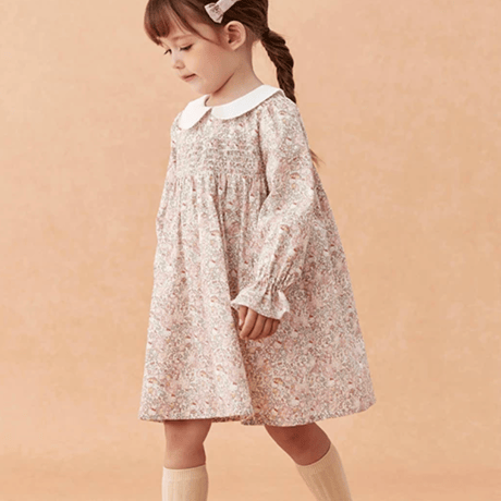 [予約] Petit Garden Smocked Dress