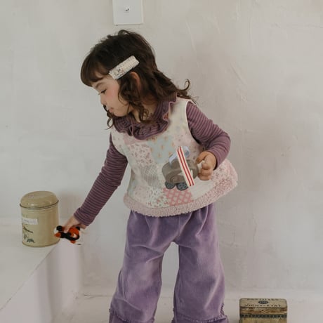[予約] Blanc vest/ Puella FLO