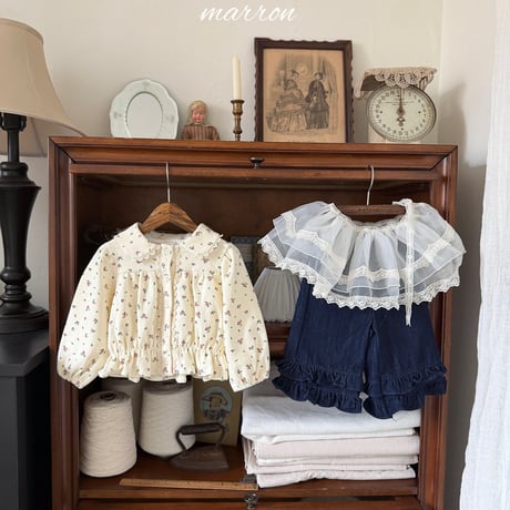 [予約] Mary Blouse/ marron