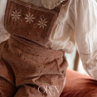 [予約] Olive Garden Overalls/ OREN by Hibyebebe