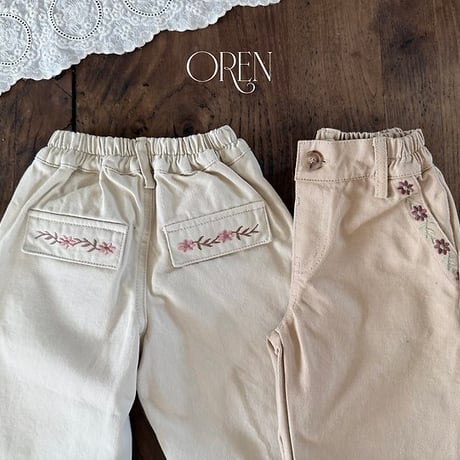 [予約] Melrose Chino Pants/ OREN by Hibyebebe