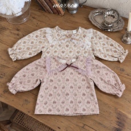 [予約] Lemon Blouse/ marron