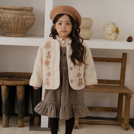 [予約] Solen Suspenders Dress/ OREN by Hibyebebe