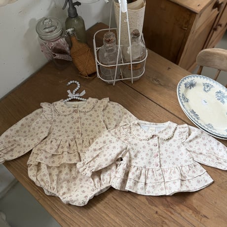 [予約] French blouse/ marron