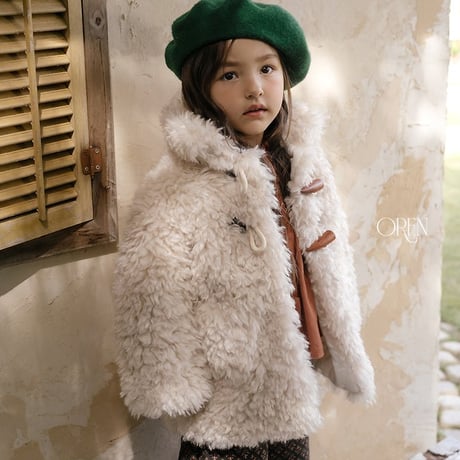 [予約] Bernie Toggle Fur Jacket/ OREN by Hibyebebe