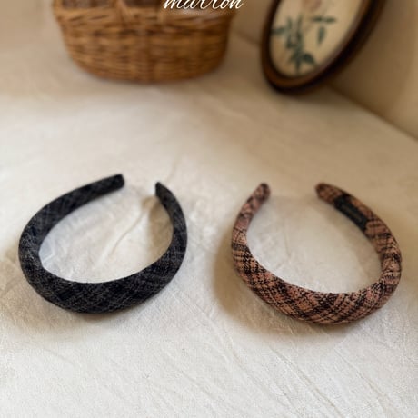 [予約] Eve Headband/ marron