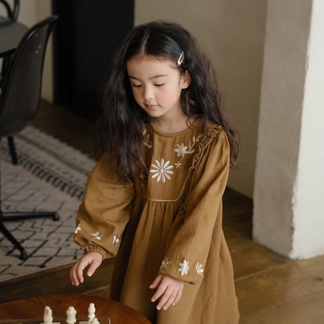 [予約] Dore Fleur dress/ OREN by Hibyebebe
