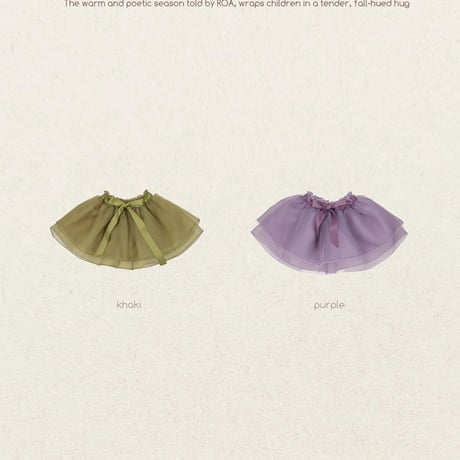 [予約] Darling Skirt/ Roa