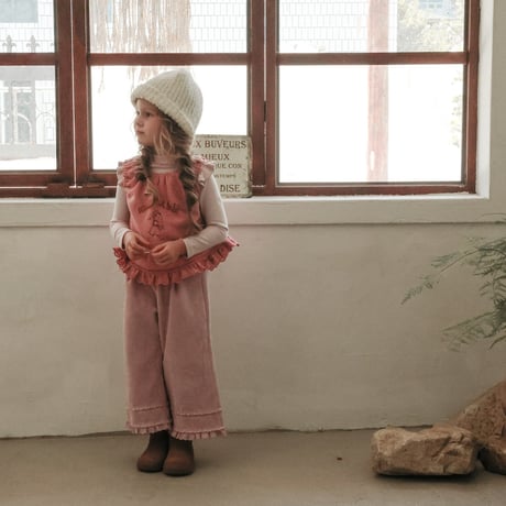 [予約] Moncher vest/ Puella FLO