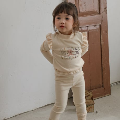 [予約] Titi leggings /  Puella FLO