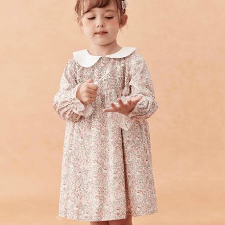 [予約] Petit Garden Smocked Dress