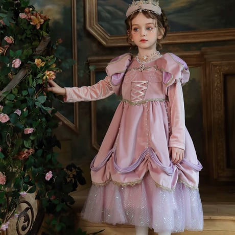 [予約] Rose Minuet Princess Dress(&Cape SET)
