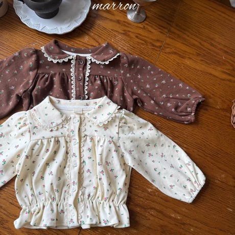 [予約] Mary Blouse/ marron