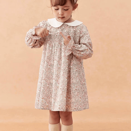 [予約] Petit Garden Smocked Dress