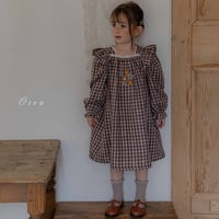 [予約] Madeleine Embroidery Dress/ OREN by Hibyebebe