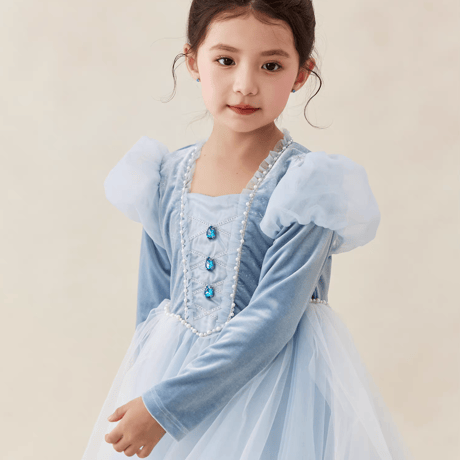 [予約] Snowlight Princess Dress (&Cape SET)