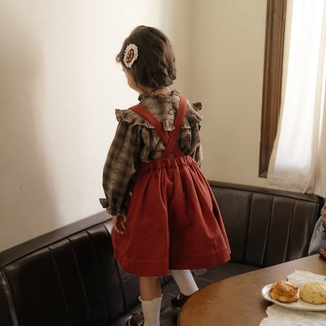 [予約] Autumn Bloom Skirt/ OREN by Hibyebebe