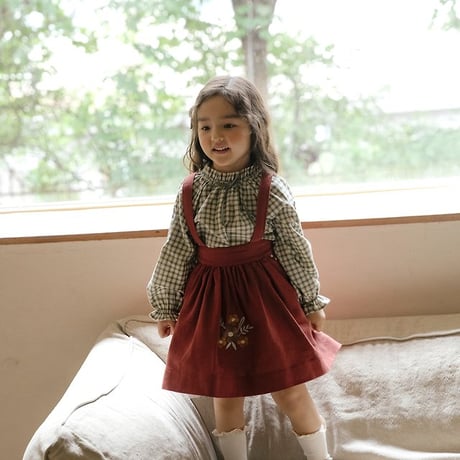 [予約] Autumn Bloom Skirt/ OREN by Hibyebebe