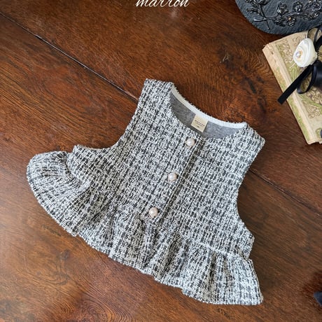 [予約] Sera Vest/ marron