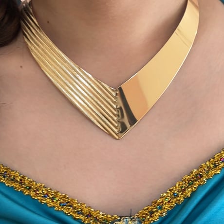 [予約] Golden Dune Collar Necklace