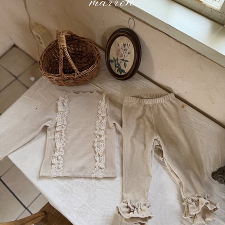 [予約] Hug Leggings/ marron