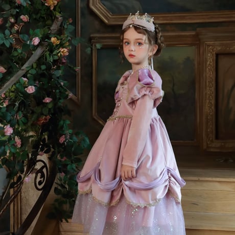 [予約] Rose Minuet Princess Dress(&Cape SET)