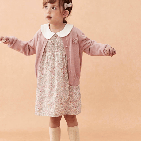[予約] Petit Garden Smocked Dress
