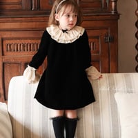 [予約] Cameo Frill Collar Dress