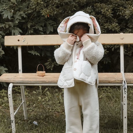 [予約] Noel quilted jumper/ Puella FLO