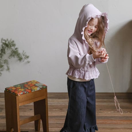 [予約] Cha-Cha Denim Pants / Puella FLO