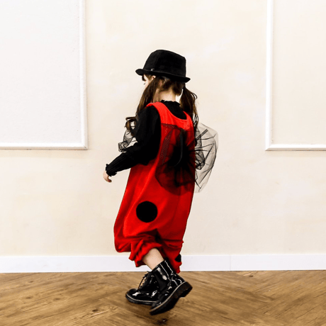 [予約] Ladybug overalls/ Mini Recipe