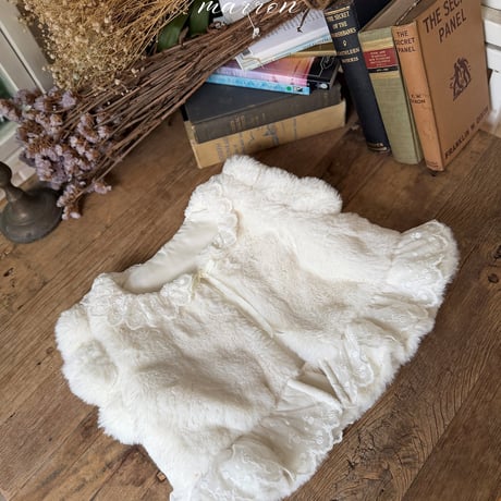 [予約] Teddy Vest/ marron