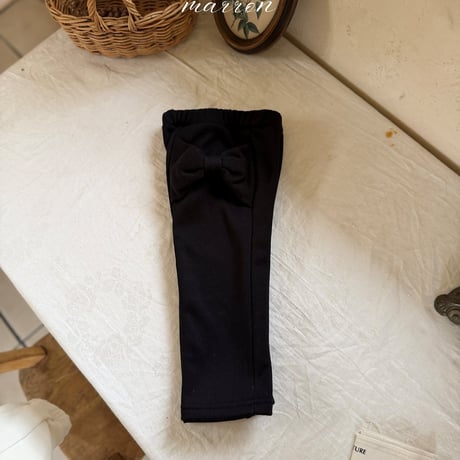 [予約] Ribbon Pants/ marron
