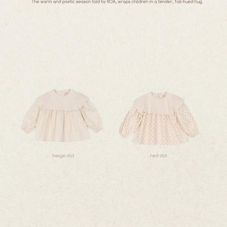 [予約] Sophiel Blouse/ Roa