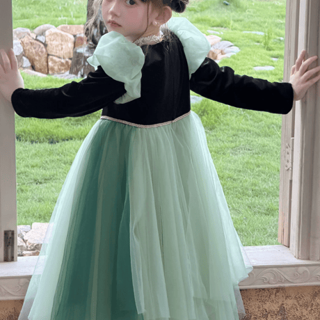 [予約] Evergreen Waltz Princess Dress (&Cape SET)
