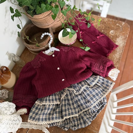 [予約] Monica cardigan/ marron