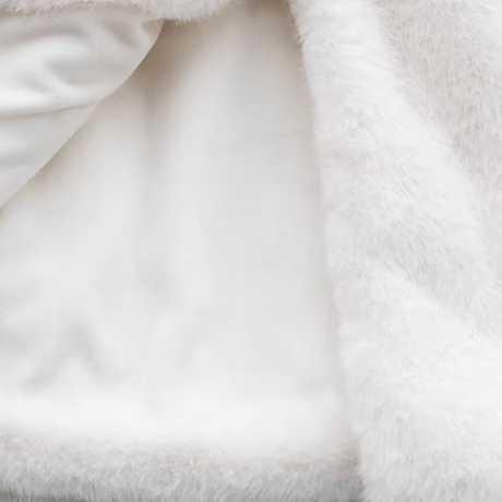 [予約] Polar White Fluffy Coat