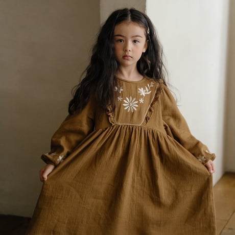 [予約] Dore Fleur dress/ OREN by Hibyebebe