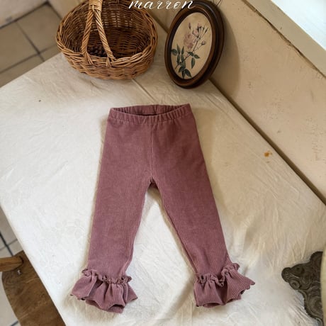 [予約] Hug Leggings/ marron