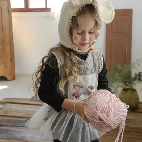 [予約] Winter rabbit hat /  Puella FLO