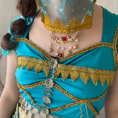 [予約] Crimson Heirloom Pearl Necklace