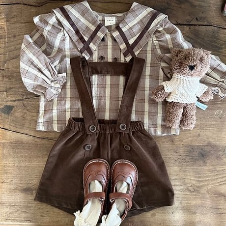 [予約] Manon Autumn Blouse/ OREN by Hibyebebe